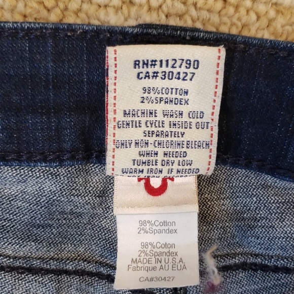 True Religion Jeans Billy Sequin straight … - Picture 7 of 8